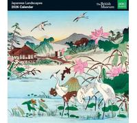 Museums & Galleries Japanese Landscapes 2026 Calendar - The British Museum Month to View Wall Calendar UK - 2026 Wall Planner and Personal Organiser for Home and Family