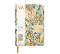 Museums & Galleries Lined A5 Clothbound Journal - Cockatoo and Pomegranate Design by Walter Crane - 240 Pages - Lovely Gift Idea