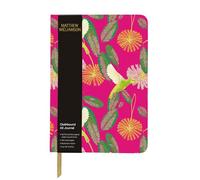 Museums & Galleries Lined A5 Clothbound Journal - Hummingbirds and Flowers Design by Matthew Williamson - 240 Pages - Lovely Gift Idea