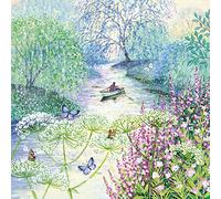 Museums & Galleries Lucy Grossmith Rowing Boat Art Greeting Card
