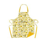 Museums & Galleries Mary Katrantzou Yellow Butterflies Organic Cotton Adjustable Apron