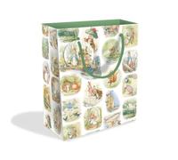 Museums & Galleries Medium Gift Bag, Peter Rabbit & Friends | Beatrix Potter Design, Paper Gift Bag with Handles, Plastic Free