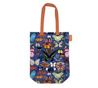 Museums & Galleries Organic Eco-Friendly Cotton Canvas Tote Bag - Colourful Butterflies Mary Katrantzou Design - Artistic Reusable Shopping Bag