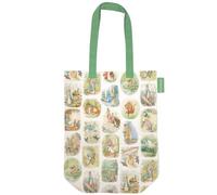 Museums & Galleries Peter Rabbit Organic Cotton Tote Bag | Illustration by Beatrix Potter, Eco-Friendly, Made in the UK, Internal Pocket