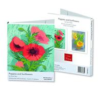 Museums & Galleries Poppies & Sunflowers Wallet Notes