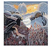 Museums & Galleries Annie Soudain Winter Glow Pack of 5 Charity Christmas Cards with White Envelopes
