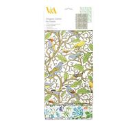 Museums & Galleries Tea Towels - V&A Design - Organic Cotton - Artistic Birds and Flowers by C.F.A Voysey - Set of 2 - Stylish Home Accessory