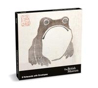 Museums & Galleries The British Museum Toad 8 Square Notecards Wallet
