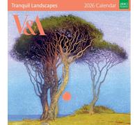 Museums & Galleries Tranquil Landscapes 2026 Calendar - V&A Month to View Wall Calendar UK - 2026 Wall Planner and Personal Organiser for Home and Family