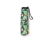 Museums & Galleries Umbrella & Matching Sleeve with Zip - J.H. Dearle 'Leicester Wallpaper' Floral Design - V&A Collection Lightweight & Reinforced