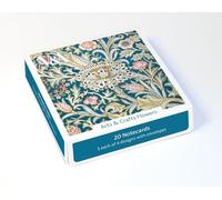 Museums & Galleries V&A Arts and Crafts Flowers Box of 20 Notecards with Envelopes
