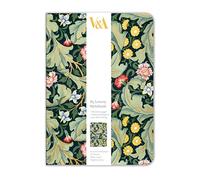 Museums & Galleries V&A Leicester Wallpaper A5 Luxury Notebook - 160 Lined Pages, Lay-Flat Binding & Coloured Endpapers (14.8 × 21 cm)