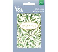 Museums & Galleries V&A Willow Bough 8 Thank You Notecards & Envelopes