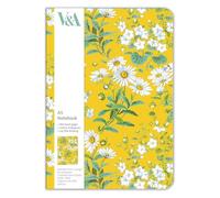 Museums & Galleries V&A Yellow Flowers A5 Notebook