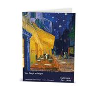 Museums & Galleries Vincent Van Gogh at Night 8 Rectangle Notecards Wallet