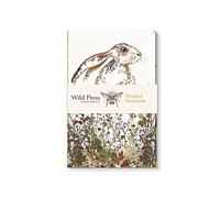 Museums & Galleries Wild Press by Helen Ahpornsiri - Wildflower Hare Stitched Notebook