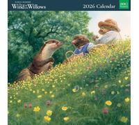 Museums & Galleries Wind in the Willows 2026 Calendar - Month to View Wall Calendar UK - 2026 Wall Planner and Personal Organiser for Home and Family