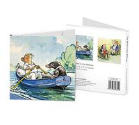 Museums & Galleries Wind in the Willows Pack of 8 Art Greeting Cards with White Envelopes (12.3 x 12.3 Cm)
