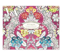 Museums & Galleries Writing Paper Set - 10 Sheets with Envelopes - Anna Maria Garthwaite 'Roccoco' Design - V&A Collection Stylish Stationery