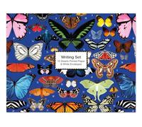 Museums & Galleries Writing Paper Set - Butterflies by Mary Katrantzou - 10 Sheets with Envelopes - Stylish Stationery
