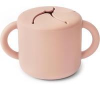 Mushie Baby Snack Food Pots for Toddlers | Silicone Cup Spill Proof for Toddler