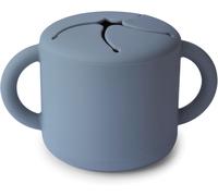 Mushie Baby Snack Food Pots for Toddlers | Silicone Cup Spill Proof for Toddler