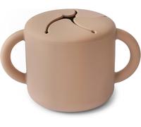 Mushie Baby Snack Food Pots for Toddlers | Silicone Cup Spill Proof for Toddler