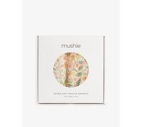 Mushie Mushie Floral Cotton Muslin Swaddle Pastel Blooms 1 Size