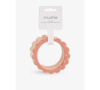 Mushie Mushie Flower Silicone Teething Bracelet Pack Of Three Blush/Rose/Shifting Sand 1Size