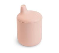 Mushie Silicone Sippy Cup | Baby Sippy Cup 6+ Months First Cup | Capacity: 175 mL | Removable Lid | Material: Food Grade Silicone | Dishwasher & Microwave Safe (Blush)