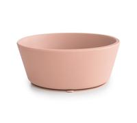 Mushie Silicone Suction Bowl, Non-Slip Suction Bowl for Babies & Toddlers, Material: Food Grade Silicone, Dishwasher & Microwave Safe (Blush)