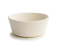 Mushie Silicone Suction Bowl | Non-Slip Silicone Suction Bowl for Babies & Toddlers | Material: Food Grade Silicone | Dishwasher & Microwave Safe (Ivory)