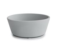 Mushie Silicone Suction Bowl, Non-Slip Suction Bowl for Babies & Toddlers, Material: Food Grade Silicone, Dishwasher & Microwave Safe (Stone)