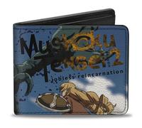 Mushoku Tensei Jobless Reincarnation Wallet, Bifold, Mushoku Tensei Elinalise Dragonroad Scorpion Battle Scene, Vegan Leather