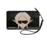 Mushoku Tensei Jobless Reincarnation Wallet, Zip Pouch, Mushoku Tensei Guard Fitz Pose Grays, Canvas