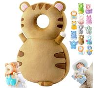 Mushplushies Head Protector, Adjustable Baby Head Protection Backpack, Mush Plush Head Protection Backpack, Mushplushies Backpack, Head Protection Pillow for Walking Crawling (Tiger)