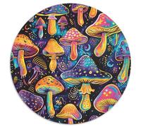 Mushroom 1000 Pieces Science Fiction Jigsaw Puzzles For Adults Challenging Game Stress Relieving Entertainment Exercise The Memory of The Brain For Adults Gifts 1000pcs (67.5x67.5cm)