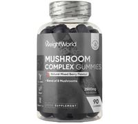 Mushroom(8-in-1)Complex 2500mg, 90 Gummies With Natural Berry Flavour