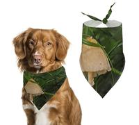 Mushroom Agaric Pet Bandana Dogs Triangle Scarf Cats Handkerchief Puppy Costume
