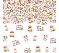 Mushroom Baby Shower Party Decor 200pcs A Little Fungi Is On The Way Confetti Wild Mushroom Baby Shower Table Scatter Decors Woodland Forest Fairy Wildflower Butterfly Gender Reveal Party Supplies