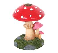 Mushroom Backflow Incense Burner Something Different Red One Size