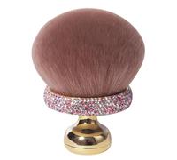 Mushroom Blush Brush - Foundation and Powder Brush Young Girl - Soft Compact Smooth Application Accessories for Women and Mother - Practical and Comfortable