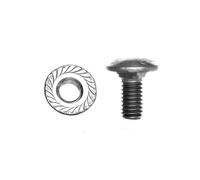 Mushroom Bolt With Nut M6x12 FRSB 6X12 VA4301 KTS 6406138