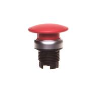 Mushroom Button Drive Red with Platinum LPCB6144