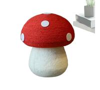 Mushroom Cat Scratcher, Cute Cat Scratcher Posts, Mushroom Design Sisal Tower, Pet Claw for Kittens and Cats, Sturdy Indoor Furniture for Scratching Training, Adorable Style