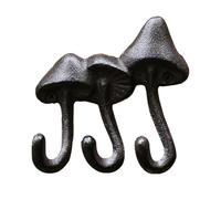 Mushroom Coat Hook - Vintage Wall Hanger, Small Wall Mounted Metal Hook | Behind The Door Clothes And Hat Hanger For Entryway, Farmhouse Style Home Decor