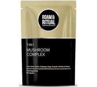 Mushroom Complex Capsules 11,700mg per Serving - Lion’s Mane, Reishi, Cordyceps, Chaga, Shiitake, Maitake & Tremella for Focus, Immunity & Defence | 90 Capsules UK Made by Roam & Ritual™