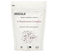 Mushroom Complex Lions Mane, Reishi,Shitake, Chaga, Cordyceps Maitake 5900mg Capsules