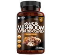 Mushroom Complex - Superblend Of 6 Mushroom Extracts - 120 Tablets