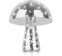 Mushroom Disc Large Sponge Silver Disco Ball Mushroom Disco Ball Party Bar Decoration Home Decor DJ Festival Props